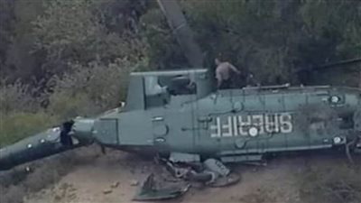 تحطم طائرة هليكوبتر إثر اصطدامها بمبنى في لاجوس