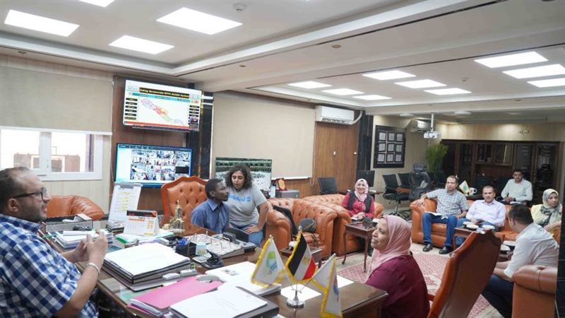 جانب من الوفد