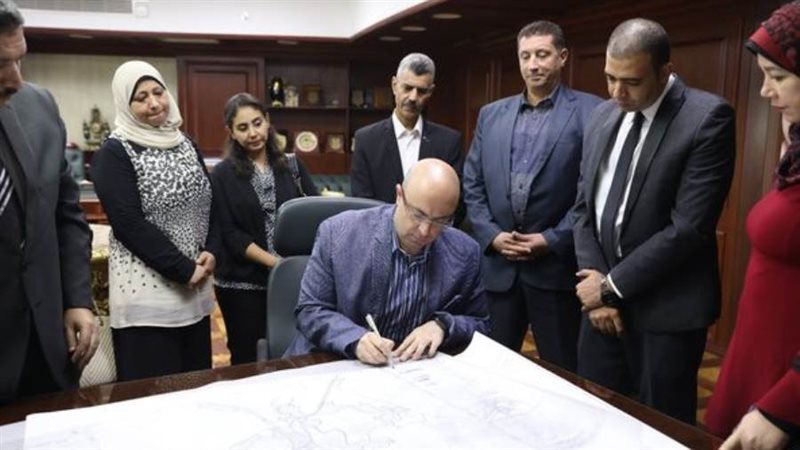 محافظ بنى سويف يعتمد