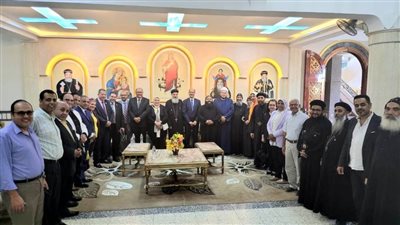 وكيل تعليم الإسكندرية يترأس وفدا لزيارة دير مارمينا ببرج العرب