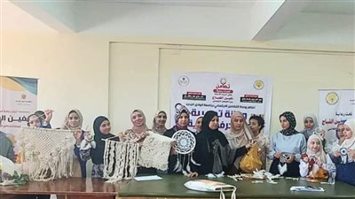 ورش تدريبية للحرف اليدوية بعنوان 