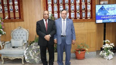 رئيس قضايا الدولة يستقبل وكيل وزارة المالية 