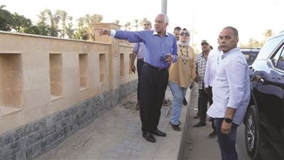 محافظ الجيزة يوجه بسرعة الإنتهاء من أعمال الرصف بمحور المنصورية لتحقيق السيولة المرورية