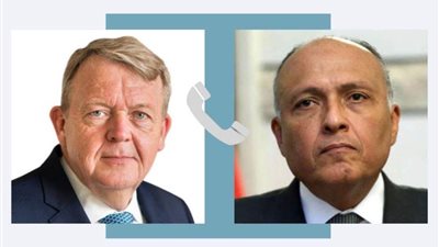 شكري يؤكد لوزير خارجية الدنمارك موقف مصر الرافض لكافة جرائم حرق المصحف الشريف