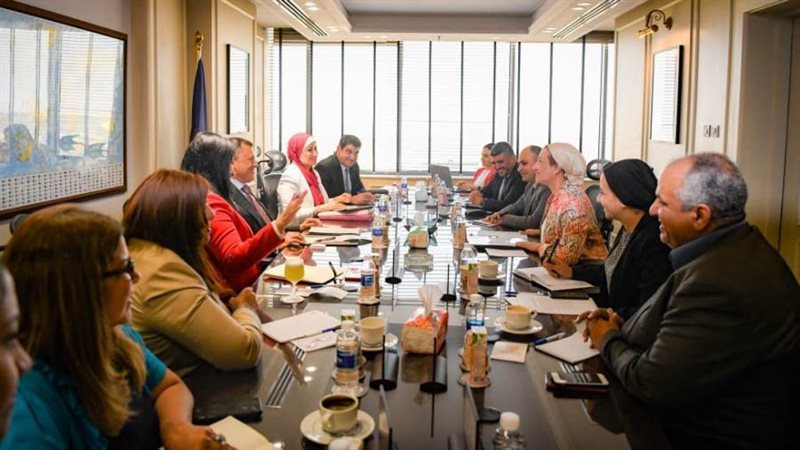 وزيرا السياحة والآثار