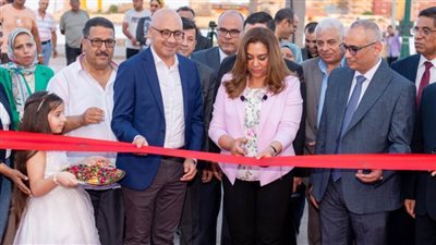 محافظ دمياط ورئيس هيئة الكتاب يفتتحان الدورة الـ 4 لمعرض الكتاب برأس البر