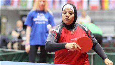 فايزة محمود تتوج بذهبية بطولة السعودية الدولية لتنس الطاولة البارالمبي