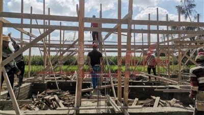 إزالة 7 حالات تعدٍ ورصف بالإنترلوك بمدن ومراكز كفر الشيخ