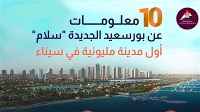 عاجل|  بالانفوجراف.. 10معلومات  عن أول مدينة مليونية في سيناء