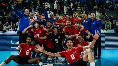 مصر تواجه إيطاليا على بطاقة المركز السابع في ختام مونديال ناشئي الطائرة