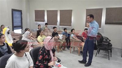 ورش لتعليم الرسم وزيارات لذوي الهمم وتعليم اللغة المصرية القديمة بمتحف كفر الشيخ