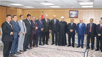 رئيس هيئة قضايا يستقبل وزير الأوقاف للتهنئة بالمنصب الجديد