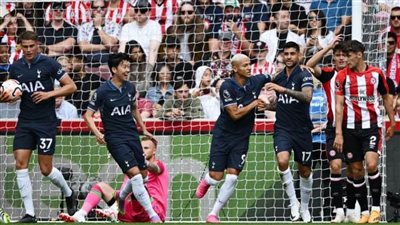 توتنهام يتعادل مع برينتفورد 2 ـ 2 في الدوري الإنجليزي الممتاز