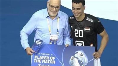 بلال مسعود يتوج بجائزة أفضل جناح أيسر في مونديال الناشئين لكرة اليد