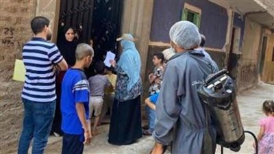 حملات مكثفة لمكافحة ناقلات ومسببات الأمراض المتوطنة بالمنيا 