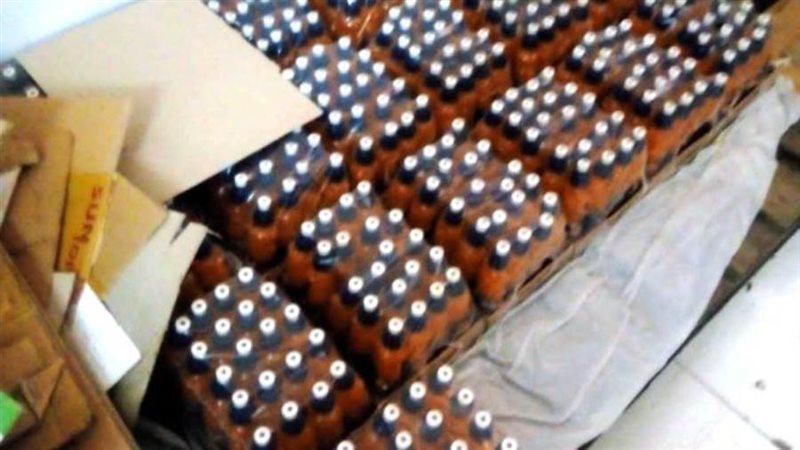 عصائر مجهولة المصدر