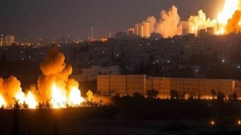 انفجار في منطقة صناعية