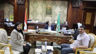محافظ المنيا يلتقي عدداً من أعضاء مجلس النواب لمناقشة طلبات المواطنين