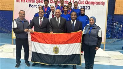 منتخب مصر يتفوق في ختام البطولة الإفريقية لكرة السرعة ببورسعيد 