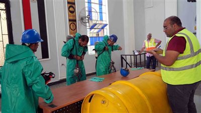 مياه الشرب بسوهاج تطلق مسابقة في مجال تنمية مهارات السلامة والصحة المهنية