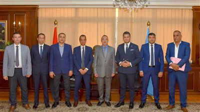 محافظ الإسكندرية يلتقي وفد المجلس القومي لحقوق الإنسان 