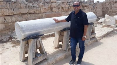 الانتهاء من مشروع تخفيض المياه الجوفية لمنطقة آثار أبومينا بنسبة ١٠٠%