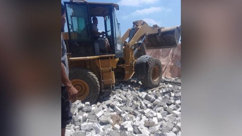 إزالة 15 حالة تعد