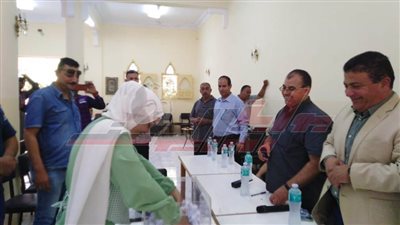 إجراء القرعة العلنية بسخا في كفر الشيخ