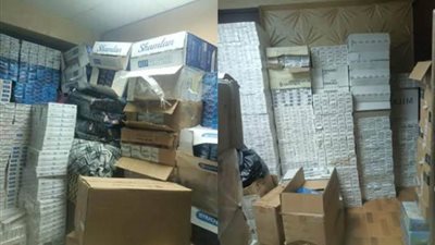 ضبط المسئول عن مخزن سجائر لقيامه بحجب أكثر من 180 ألف عبوة لرفع أسعارها