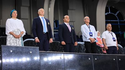 افتتاح بطولة كأس الفراعنة الدولية للجمباز الفني باستاد القاهرة