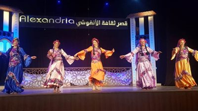 فلكلور المنيا وكفر الشيخ يحيي ليالي ثقافتنا في إجازتنا بالإسكندرية