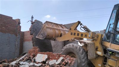 إزالة 31 حالة تعدٍ على الأراضي الزراعية وأملاك الدولة بالبحيرة