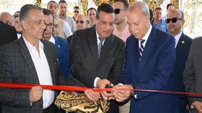 آمنة والهجان يفتتحان أعمال تطوير مجزر كفر سعد ومشروع النقل الجماعي ببنها