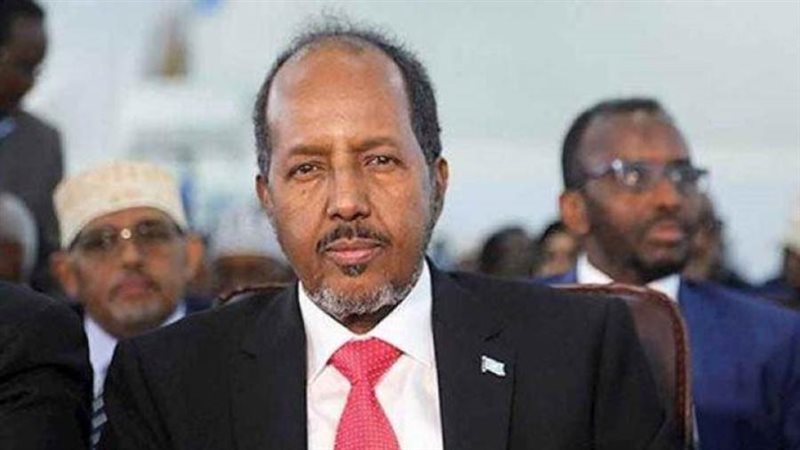الرئيس الصومالي حسن