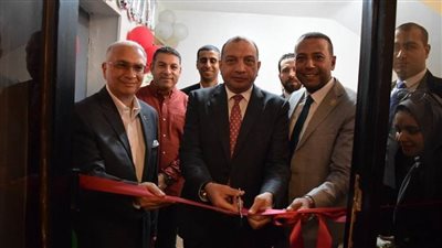 رئيس جامعة بني سويف يفتتح أعمال المرحلة الأولى لتطوير مركز المؤتمرات