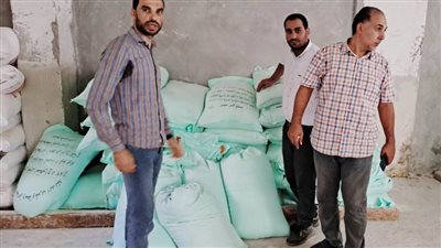 ضبط 5.5 طن دقيق مدعم قبل بيعها بالسوق السوداء في البحيرة 