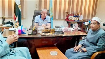 وكيل وزارة الشباب بكفر الشيخ يستقبل وفد الأزهر للتوعية وتصحيح الفكر
