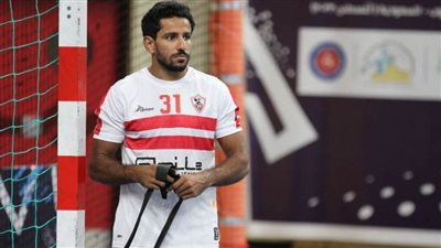الزمالك يوضح حالة عمر الوكيل بعد إصابته في البطولة العربية لليد