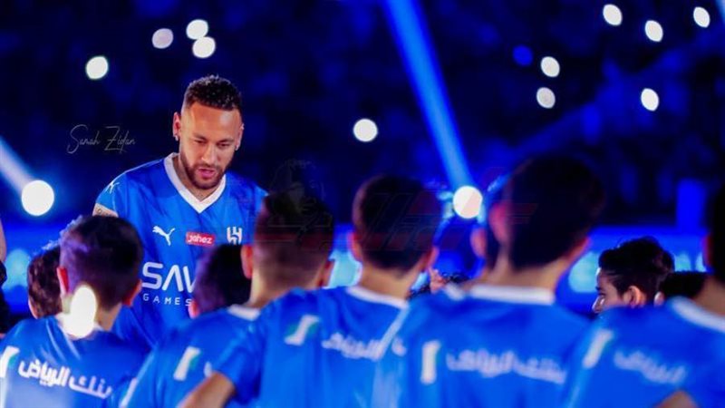 ترحيب الهلال السعودي