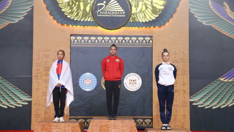 بطلات الجمباز المصرى