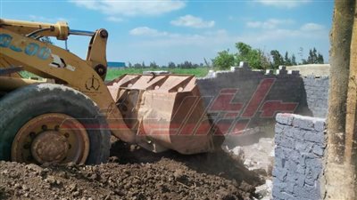  الحملات المكبرة تزيل حالات التعدي على الأراضي الزراعية بـ 3 مراكز بكفر الشيخ