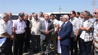 وزير النقل يتفقد إعادة تأهيل وتطوير خط السكة الحديد الفردان / بئر العبد 