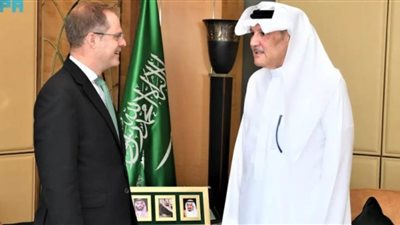 سفير المملكة لدى مصر يستقبل نظيره البريطاني