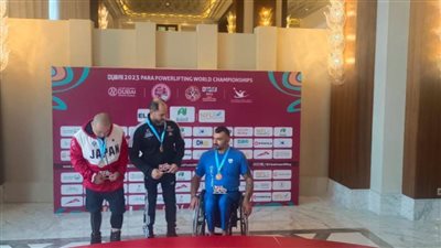 شعبان يحيى يحرز ذهبية وفضية على صعيد الرواد ببطولة العالم لرفع الأثقال الباراليمبي بدبي 