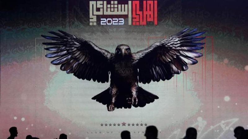 جانب من تحضيرات الحفل