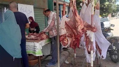 استمرار منافذ بيع اللحوم والسلع الغذائية بأسعار مخفضة بالمنيا