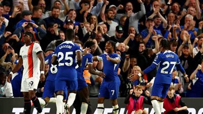 تشيلسي يفوز على لوتون تاون 0/3 في الدوري الإنجليزي الممتاز