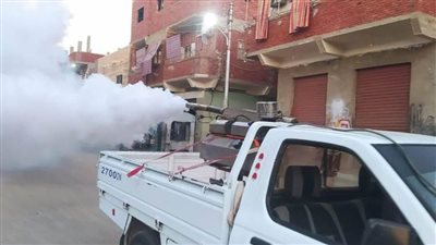 استمرار حملات مكافحة البعوض والحشرات بمدينة 