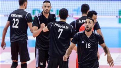 منتخب الطائرة يستقر على قائمته في بطولة إفريقيا