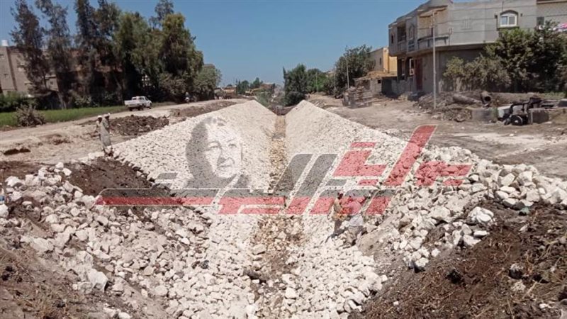 تبطين الترع